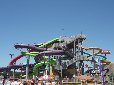 kalahari resort wisconsin dells rush extreme park water